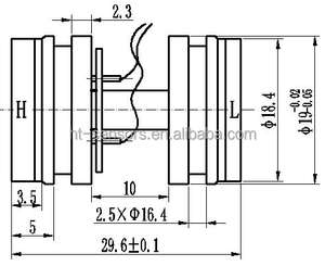 OEM CYX20 Ce SS316L 19mm 압전 저항 실리콘 차압 센서 물 오일 공기 가격 - Product Image 2