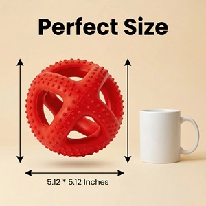 Nuevo Juguete Masticable de TPR Resistente para Perros, OEM y ODM, para Limpieza de Dientes, Juguete de Goma para Mascotas, para Masticadores Agresivos - Product Image 3