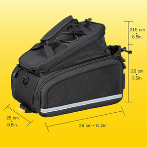 <span class=keywords><strong>Bolsa</strong></span> impermeable para <span class=keywords><strong>bicicleta</strong></span>, <span class=keywords><strong>bolsa</strong></span> de carga para <span class=keywords><strong>bicicleta</strong></span> de gran capacidad para desplazamientos, <span class=keywords><strong>bolsa</strong></span> de equipaje duradera para ciclismo con múltiples compartimentos - Product Image 4
