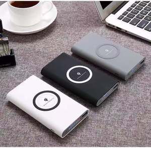 แบตเตอรี่ลิเธียมโพลิเมอร์ Li-ON 10000mAh ตั<span class=keywords><strong>ว</strong></span>บ่งชี้พลังงานที่ชัดเจนชนิด C เครื่องชาร์จเร็ว <span class=keywords><strong>Qi</strong></span> ชาร์จเร็<span class=keywords><strong>ว</strong></span>แบบไร้สาย - Product Image 1