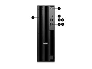 Nouvel ordinateur de bureau Pro Slim QCS1250 Intel Core QCS1250 i5-14500/8 Go de RAM/512 Go SSD pour les entreprises - Product Image 4