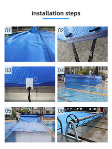 <span class=keywords><strong>Cubierta</strong></span> protectora de PVC <span class=keywords><strong>para</strong></span> piscina, protector Solar a precio de fábrica - Product Image 5