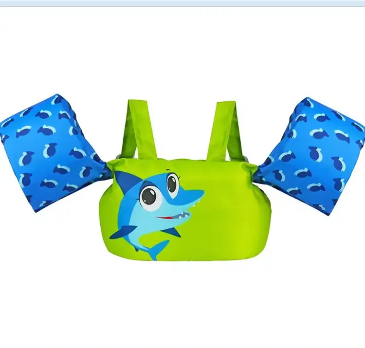 अनुकूलित बच्चों की तैराकी इन्फ्लैटेबल सुरक्षा बनियान पीवीसी लाइफ जैकेट बनियान तैराकी अंगूठी