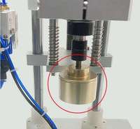 Machine de capsulage pneumatique haute efficacité à couple réglable pour bouteilles de boissons, d'huile et de produits chimiques – Scelleuse économique