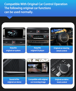 10.25 ''apple xe chơi giao diện đa phương tiện màn hình Android cho Audi A4 2017-2021dvd Xe Máy nghe nhạc - Product Image 4
