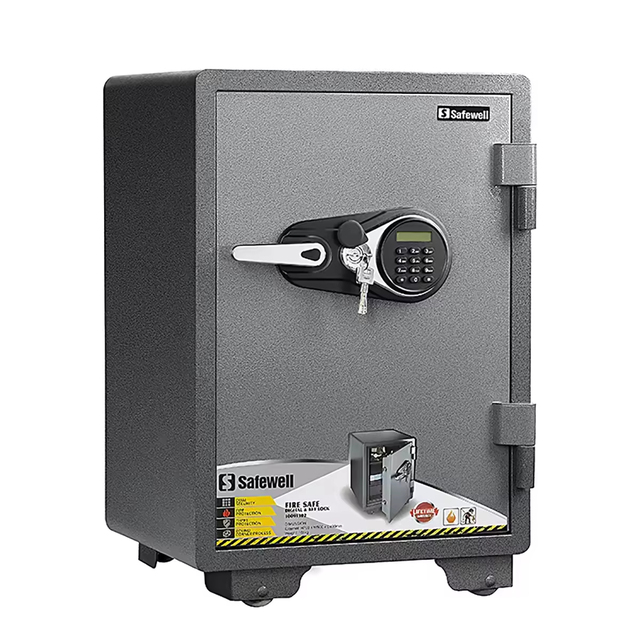 Safewell High Quality Digital Fire Proof Safe Box Heavy Duty Home Secret Safe Waterproof and Fireproof Safe