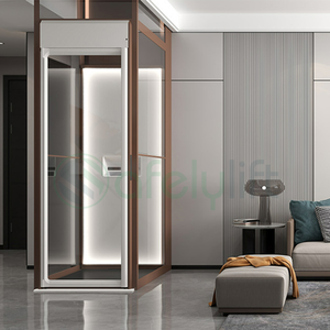 3 मंजिल छोटे घर विला लिफ्ट ग्लास केबिन हाइड्रोलिक लिफ्ट आवासीय घर लिफ्ट - Product Image 2