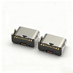 Водонепроницаемый разъем USB-C 16P USB 3.1 IPX7, двухрядный, SMT, для печатных плат умных устройств, под пайку, корпус разъема для зарядного устройства типа C - Product Image 3