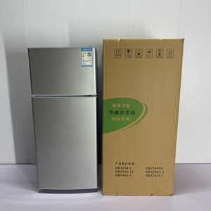Refrigerador Doméstico BCD-148, Compacto, Ahorrador de Energía, Silencioso, de Acero Inoxidable, Enfriamiento Directo, 60-99L - Product Image 1