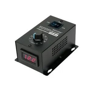 直流电机速度控制器 Governer PWM 速度开关 20A 无极传输 12 V-48v 通用电机传动反向