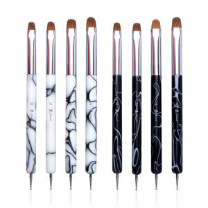 Pincel <span class=keywords><strong>de</strong></span> diseño para <span class=keywords><strong>uñas</strong></span>, arte francés <span class=keywords><strong>de</strong></span> alta gama, marta cibelina acrílica, pelo Kolinsky, <span class=keywords><strong>2022</strong></span> - Product Image 1