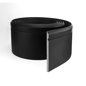 S108-A, RAITTO 4.25'' Flooring Accessories <strong>Baseboard</strong> Moulding PVC Vinyl Skirting Board Wall Base - Product Image 1