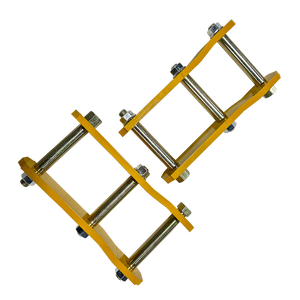 Nouveau kit de levage de suspension HXC en aluminium de 2 pouces avec ressorts à lames arrière et G-Shackles pour véhicules <span class=keywords><strong>LC</strong></span> <span class=keywords><strong>76</strong></span> 78 79 - Product Image 1