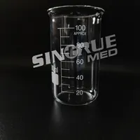 Tall Form Spout Printed Graduations Laboratory Glass Beaker