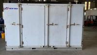 Congélateur à plaques rapide automatique 1000kg/lot avec contact hydraulique pour viande de crevettes filet de poisson poulet
