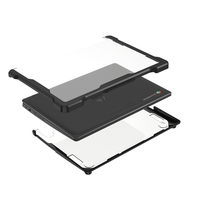 Housse de protection rigide antichoc pour ordinateur portable HP Fortis x360 11 pouces G3 J G5 Chromebook