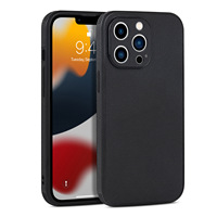 Coque de téléphone en cuir de luxe avec logo personnalisé pour iPhone 17 16 15 Plus 14 Pro Max Pro Soft Full Protective Mobile Cover Made TPU