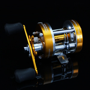 รอกทรอลิ่งความเร็วสูงมาก,รอกดรัมทนทานทนทาน3.6Kg-18Kg 2 + 1BB สำหรับเรือ Trolling เรือตกปลาในแม่น้ำมหาสมุทร - Product Image 4