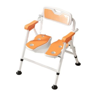 Shower Chair Bathroom <b>Stool</b> Aluminum Alloy <b>Adjustable</b> <b>Height</b> Non Slip For Elderly Pregnant Disabled 150kg Capacity - Product Image 1