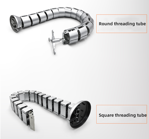 Organizador de Cables Debajo del Escritorio, Gestión de Cables en Espiral, Gestión de Cables Ajustable Debajo del Escritorio de Pie - Product Image 3
