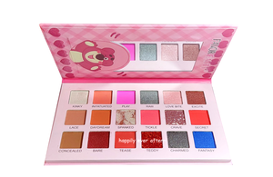 <span class=keywords><strong>Palette</strong></span> de fard à paupières imprimée avec logo personnalisé en gros <span class=keywords><strong>palette</strong></span> de 18 couleurs - Product Image 2