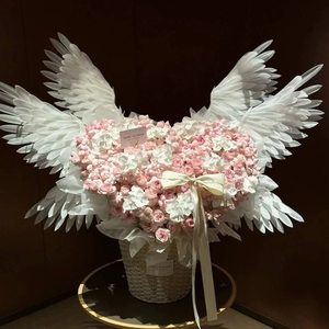 Ali di Piume Floreali Fai-da-Te per Decorazioni Bouquet, Accessori per Fioristi, Dimensioni 9530 - Product Image 1