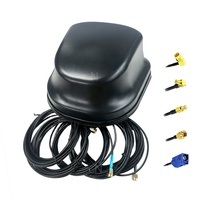 Antenne MIMO 5G multi-bandes à profil bas, 4G LTE WiFi GNSS GPS, antenne combinée à gain élevé, étanche, montage sur vis pour véhicule
