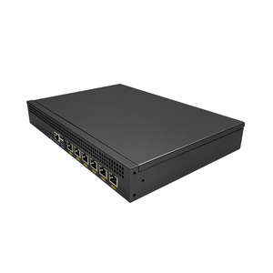 Suitable OEM Soft Router Server Core I3 I5 I7 HM76 VGA HD 6 LAN Network I225 2.5G NIC Firewalls Gateway Mini <b>PC</b> Support 4G - Product Image 4