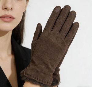 Guanti Invernali di Lusso con Touchscreen per Donne, Foderati in Pile Termico, Caldi con Polsino in Pelliccia, Guanti alla Moda per la Guida - Product Image 5