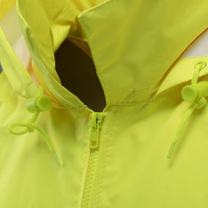 Bán buôn <span class=keywords><strong>Hi</strong></span> <span class=keywords><strong>VIS</strong></span> Áo mưa phản quang màu vàng tùy chỉnh vật liệu polyester với hỗ trợ Logo - Product Image 2