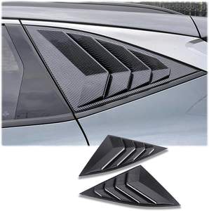 Persianas de ventana lateral trasera, persianas de cubierta de ventilación de aire, embellecedor de persianas para Hyundai <span class=keywords><strong>Tucson</strong></span> <span class=keywords><strong>2022</strong></span> 2023 2024 2025, no apto para <span class=keywords><strong>Tucson</strong></span> Nline - Product Image 3
