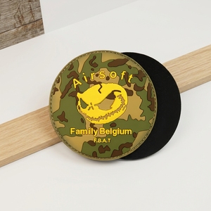 Parches Termoadhesivos <span class=keywords><strong>de</strong></span> Cuero PU con Bordado 3D Personalizado - Logotipo, Lavables, para Jeans, Sombreros, Bolsos, MOQ <span class=keywords><strong>de</strong></span> 1000 Piezas - Product Image 3