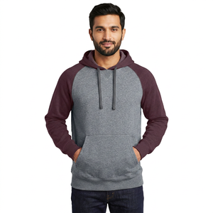Sudadera con Capucha de Invierno para Hombre, 100% Algodón, Corte Holgado, con Media Cremallera, Diseño de Logotipo Personalizado de Alta Calidad 2025, Servicio OEM - Product Image 1