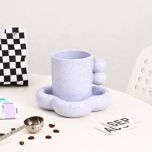 Nueva Taza <span class=keywords><strong>de</strong></span> cerámica <span class=keywords><strong>de</strong></span> nube nórdica, platillo <span class=keywords><strong>de</strong></span> porcelana para desayuno, café, oficina, taza <span class=keywords><strong>de</strong></span> agua - Product Image 1