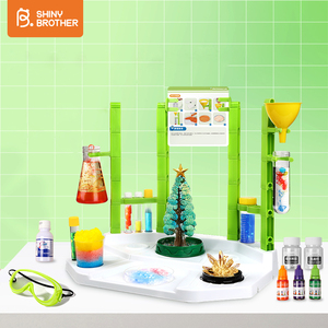 Ensemble de jouets éducatifs scientifiques de dessin animé personnalisés, en papier, 21 pièces, pour les enfants, expériences de physique et de chimie, jeux en classe - Product Image 2