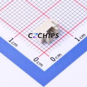 HC-1.25-2PWT Wire-to-Board Pin Header SMD,P=1.25mm,Horizontal Mount Connector 1x2P 1.25mm Horizontal Mount PicoBlade (MX 1.25) - Product Image 1