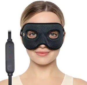 Heat Sinus Soother Mask Graphene Far-Infrared Heated Eye Mask with Eye Holes for Dry Eyes Sinusitis Migraine Tension