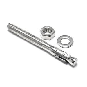 SS304 316 M6 M8 M10 Expansion Hex Washer Nut Concrete Wall Stainless Steel <strong>Wedge</strong> <strong>Anchor</strong> Bolt For Concrete - Product Image 5