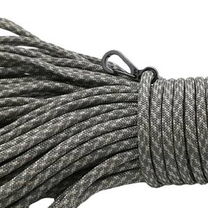 พวงกุญแจตะขอสปริงขนาดเล็กทำจากโลหะผสมสังกะสี รับน้ำหนักได้ 15 กก. อุปกรณ์เสริมสำหรับกิจกรรมกลางแจ้ง EDC รูปทรงตัว D - Product Image 3