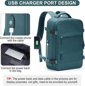 40l Luchtvaartmaatschappij Goedgekeurde Uitbreidbare Rugzak 20 Liter Geborduurd En Hoge Kwaliteit Groothandel Mannen Uitbreidbare Laptop Rugzak - Product Image 2