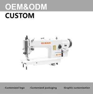 DS-0303D <span class=keywords><strong>à</strong></span> entraînement direct <span class=keywords><strong>à</strong></span> aiguille unique Double matériau lourd synchrone pour canapé en <span class=keywords><strong>cuir</strong></span> <span class=keywords><strong>Machine</strong></span> <span class=keywords><strong>à</strong></span> <span class=keywords><strong>coudre</strong></span> <span class=keywords><strong>à</strong></span> point noué - Product Image 2