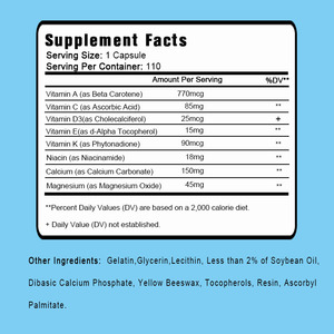 Vente chaude OEM - Personnalisable - Pré-natal avec acide folique + DHA, Complément vitaminique et minéral prénatal - Product Image 2