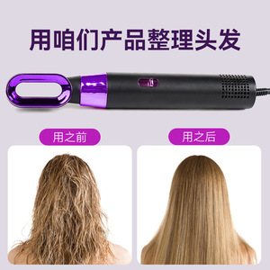 หวีลมร้อนอเนกประสงค์ 5 in 1 เครื่องจัดแต่งทรงผมไฟฟ้าแบบอัตโนมัติ พร้อมอุปกรณ์เสริมสำหรับทุกสภาพเส้นผม - Product Image 4