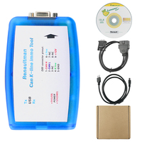 Herramienta Immo V4.09 para Renault CAN K-Line, Lectura y Escritura de EEPROM para Renault CAN/K-line ECU, Compatible con el Programa BD9 OBD2