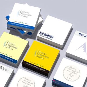 Blocs-notes autocollants professionnels personnalisés en gros, blocs-notes adhésifs OEM avec logo personnalisé, blocs-notes Morandi colorés à onglets - Product Image 1