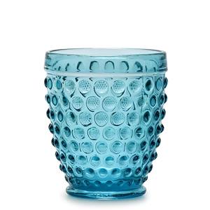 Vaso de agua IBIZA LINE en vidrio turquesa 300ML - Product Image 1