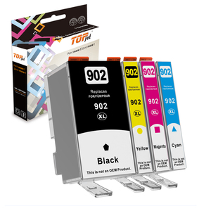 <span class=keywords><strong>Cartouche</strong></span> d'<span class=keywords><strong>encre</strong></span> compatible Topjet 906XL 902XL 906 902 XL pour imprimante jet d'<span class=keywords><strong>encre</strong></span> couleur ou <span class=keywords><strong>HP</strong></span> HP902XL <span class=keywords><strong>OfficeJet</strong></span> <span class=keywords><strong>Pro</strong></span> 6968 <span class=keywords><strong>6970</strong></span> 6954 6978 - Product Image 1