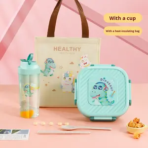 <span class=keywords><strong>กล่อง</strong></span><span class=keywords><strong>ข้าว</strong></span>สแตนเลสสตีล 201 ลายการ์ตูน สำหรับนักเรียน ป้องกันการรั่วซึม ความจุขนาดใหญ่ (800-1000 มล.) เก็บความร้อน พร้อมช่องใส่น้ำ - Product Image 3