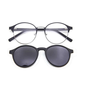 نظارات شمسية مغناطيسية بإطار معدني، نظارات شمسية مستقطبة قابلة للتركيب للنساء - Product Image 3