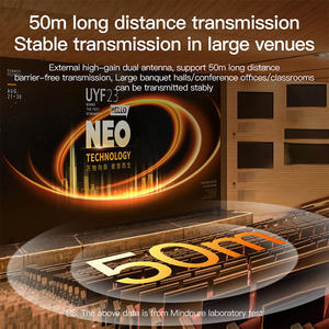 Mindpure 1080P 50m Estensore <span class=keywords><strong>Video</strong></span> Wireless con Dongle Dual Frequenza (5G/2.4G) Kit TX RX per <span class=keywords><strong>Home</strong></span> Cinema e Ufficio - Product Image 3